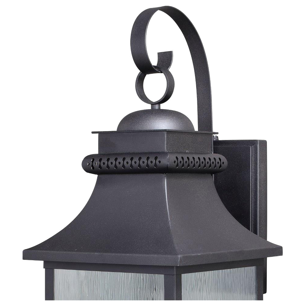 Vaxcel T0475 Wall Sconce, 120 V, 60 W, Incandescent Lamp, Steel Fixture, Oil Rubbed Bronze Fixture - 4