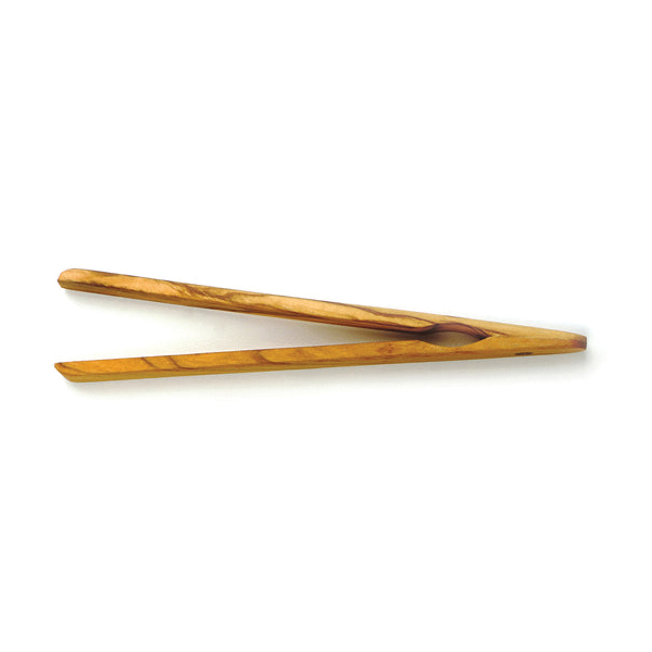 Rsvp International OW-TST Italian Toast Tongs, 6-3/4 in L, Wood - 4