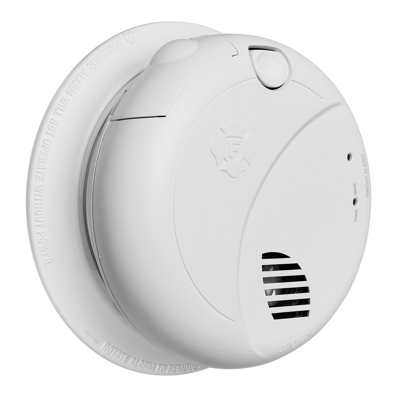 BRK 1046721 Smoke Alarm with Battery Backup, Photoelectric Sensor, Alarm: Voice - 3