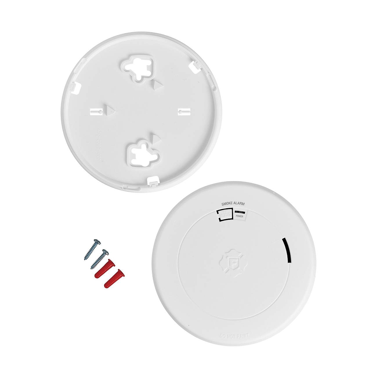 First Alert 1046731 Smoke Alarm with Slim Profile Design, Photoelectric Sensor, White - 5