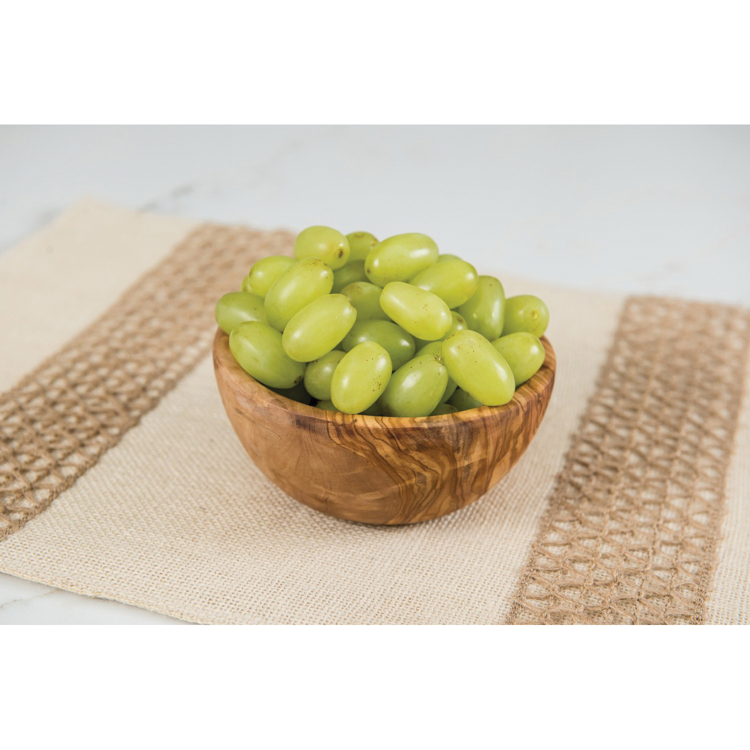 Lipper International 6011 Bowl, 4-3/4 in L, 4-3/4 in W, Olive Wood - 3