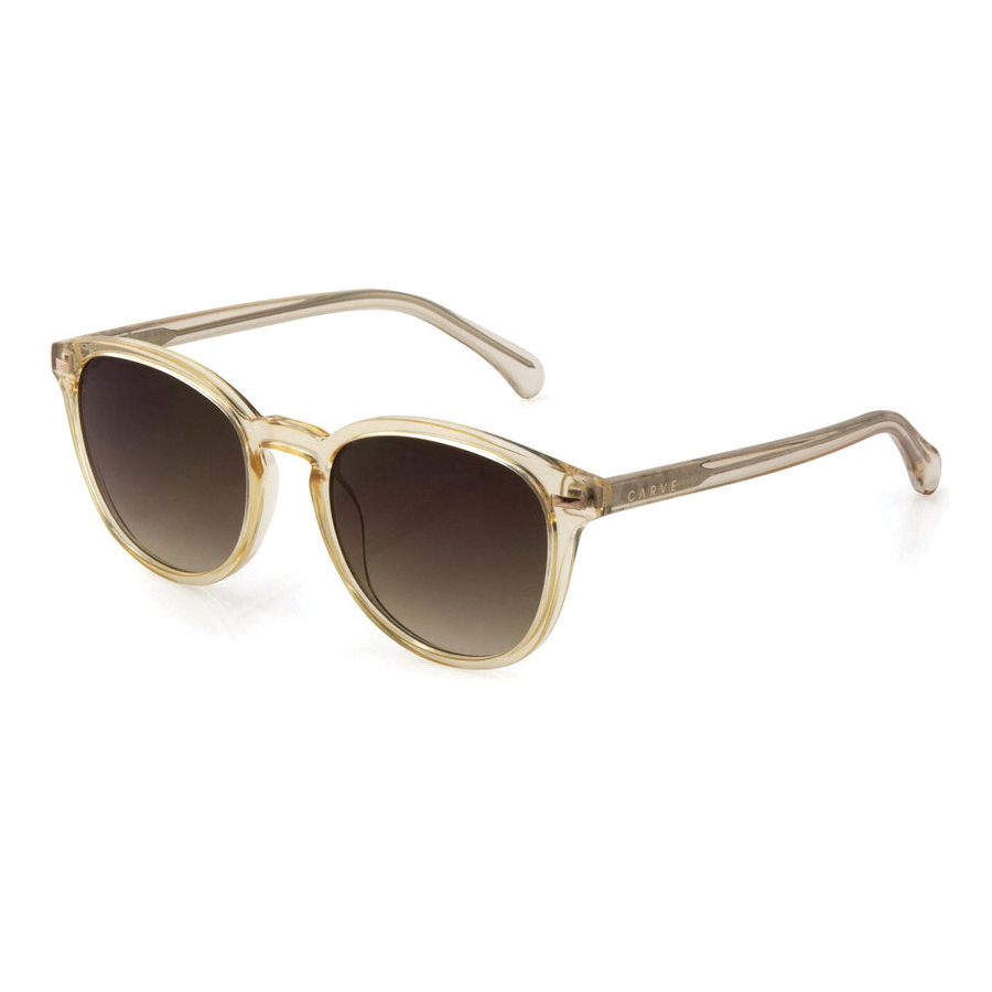 Carve Oslo Series 36031 Sunglasses, Round, Polycarbonate, Gloss Crystal Caramel, Brown Lens - 3