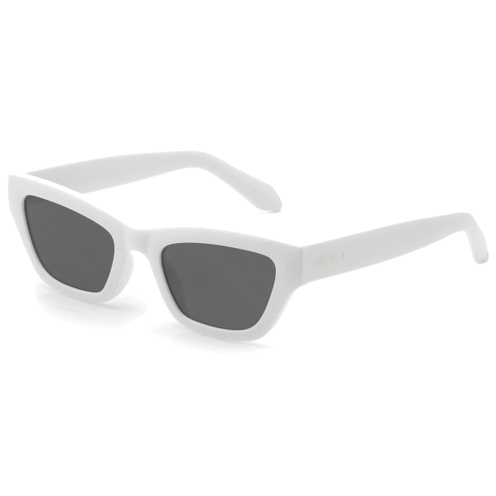 Carve Valencia Series 36153 Sunglasses, Polycarbonate, Gloss White, Gray Lens - 2