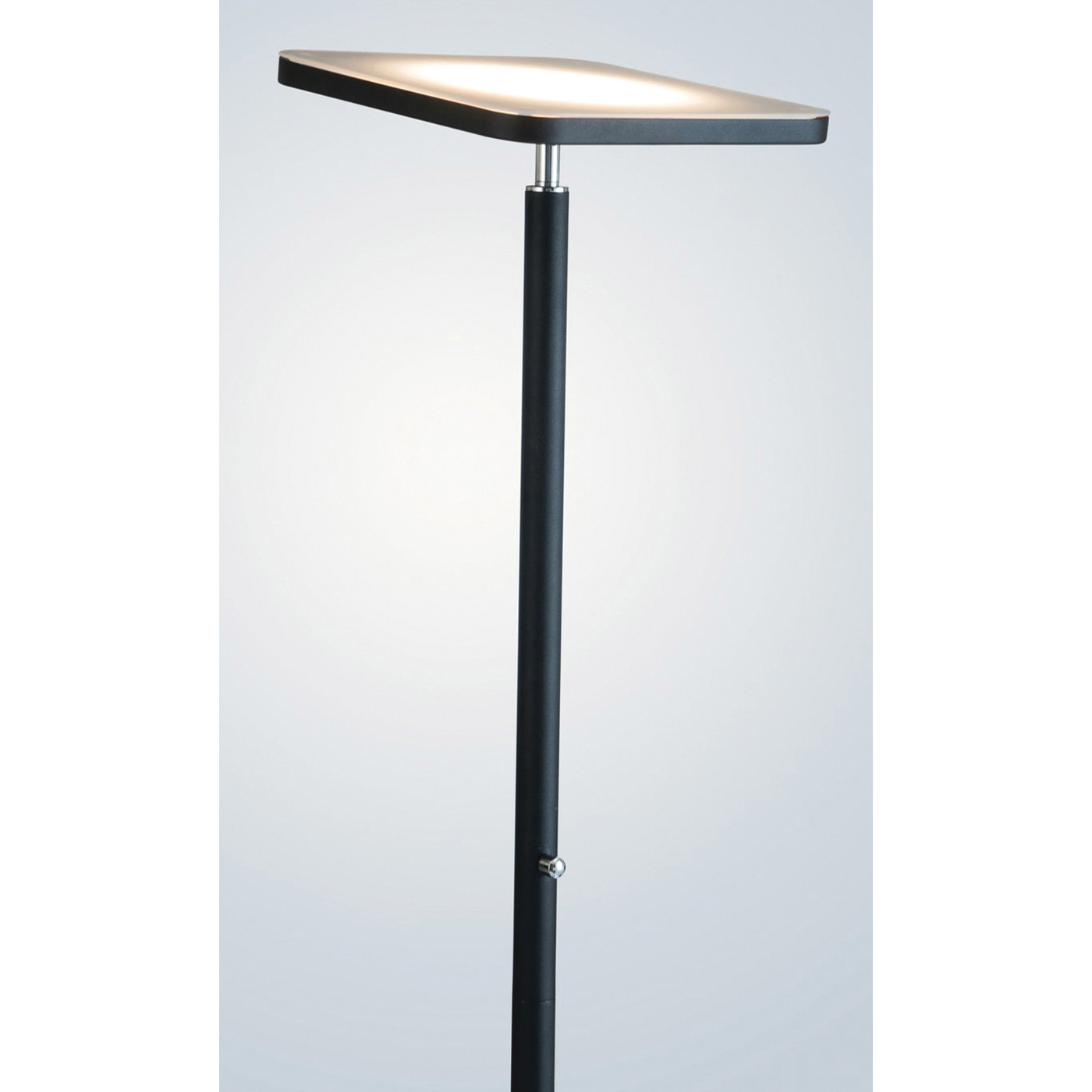 Lite Source HECTOR Series LS-83355BLK Floor Lamp, 120 V, 30 W, 1-Lamp, LED Lamp, 2550 Lumens, 3000 K Color Temp, Metal - 2