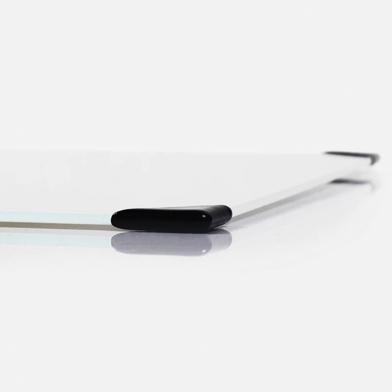 New Wave Art Posh 00241 Table Top Palette, Glass, White - 4