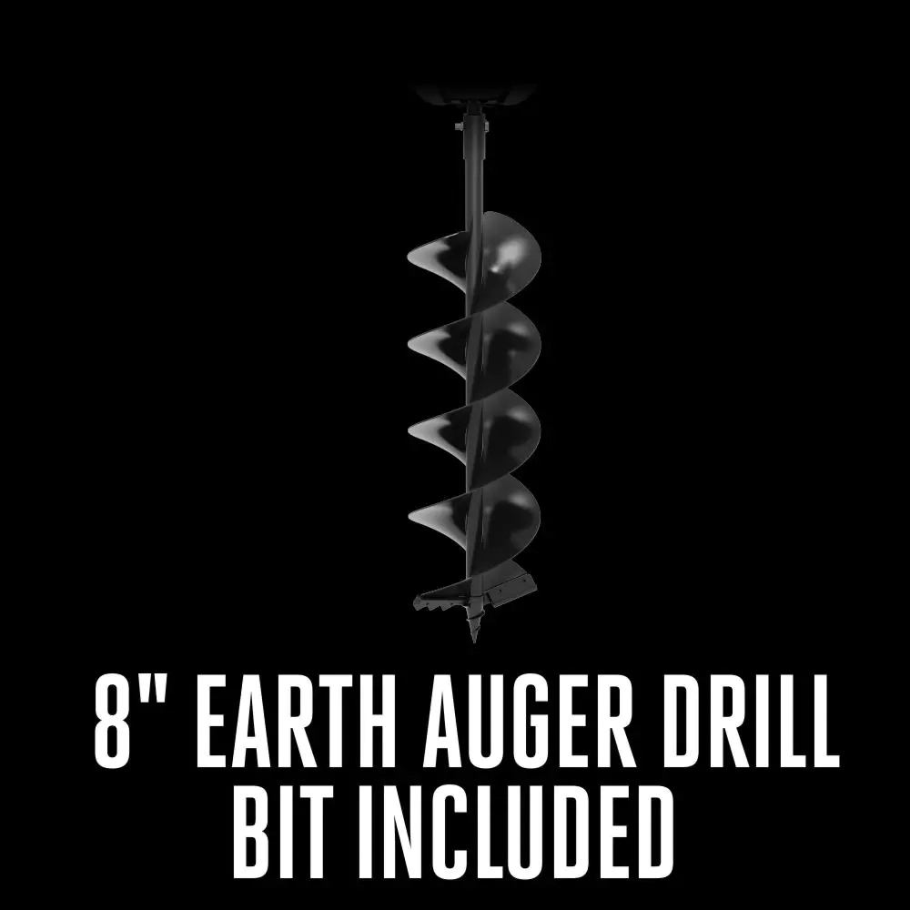 EGO Power+ Series EG0803 Earth Auger, Battery, 8 in Dia Auger Bit, 32 in L Auger Bit - 4