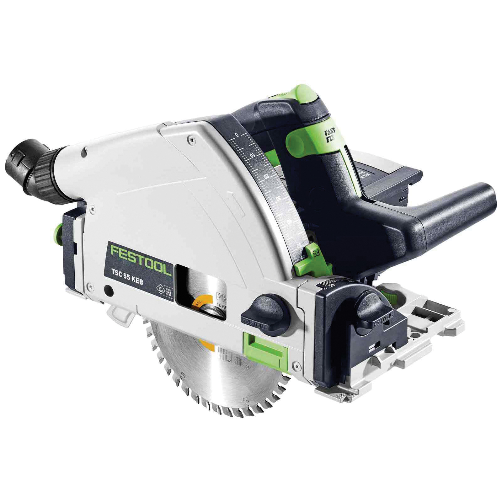 Festool 577677 Cordless Track Saw, Tool Only, 18 V, 5 Ah, 6-1/4 in Dia Saw Blade, 2-1/8 in Cutting Capacity