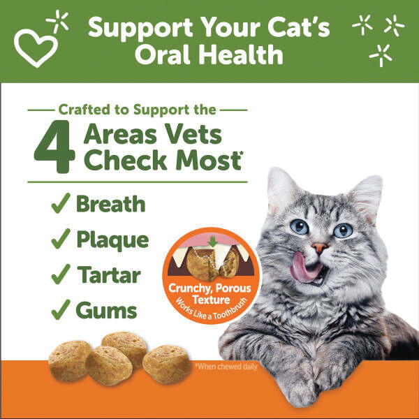 Whimzees WHZ2003 Cat Dental Treat, Adult Lifestage, Chicken, 2 oz - 3