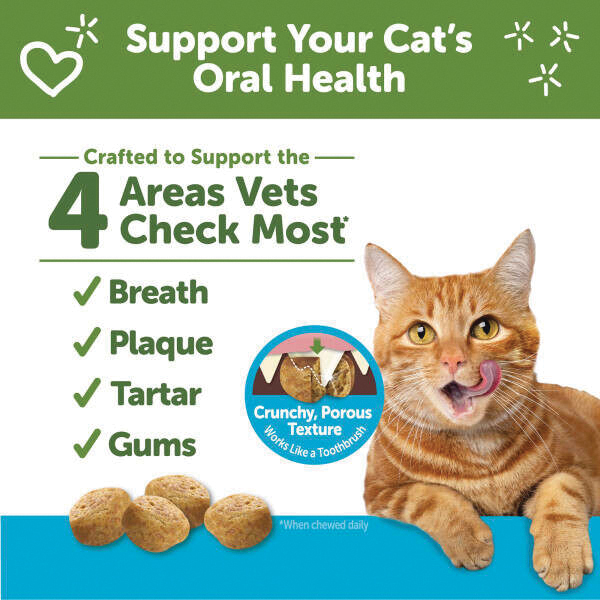 Whimzees WHZ2029 Cat Dental Treat, Adult Lifestage, Chicken, Tuna, 2 oz - 3