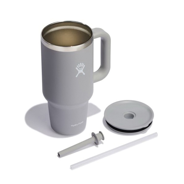 Hydro Flask All Around Series TT32PS035 Travel Tumbler, 32 oz, Press-In Straw Lid, Stainless Steel, Birch, Insulated - 5