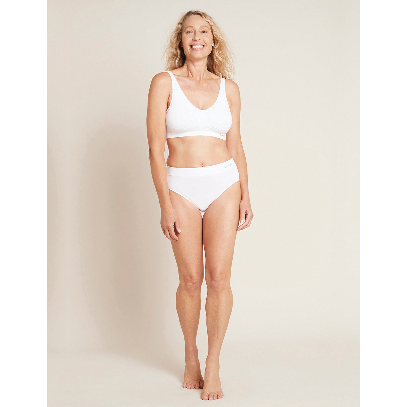 Boody BFWHMM Full Briefs, M, Elastane/Nylon/Viscose, White, 30 to 32-1/2 in - 4