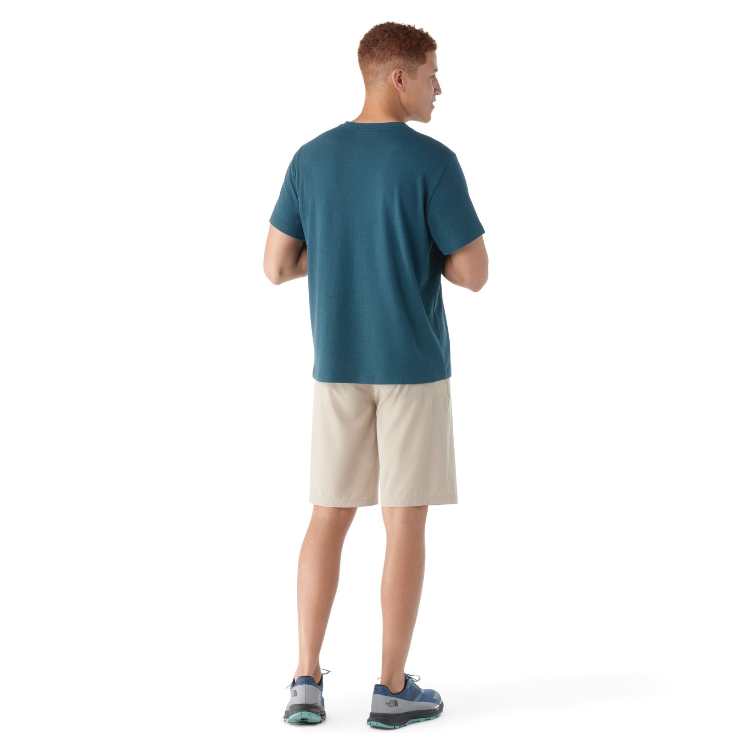 Smartwool Perfect Crew Series SW002297-G74100-L T-Shirt, L, Cotton/Merino Wool, Twilight Blue, Crew Neck, Rib-Knit - 2