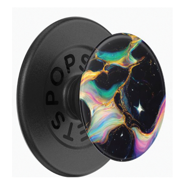 Popsockets ELECTRIC OIL S Electric Oil Slick Pop Socket, For: iPhone 11/12 and Smooth Hard Plastic Cases - 1