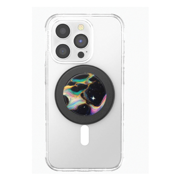 Popsockets ELECTRIC OIL S Electric Oil Slick Pop Socket, For: iPhone 11/12 and Smooth Hard Plastic Cases - 2