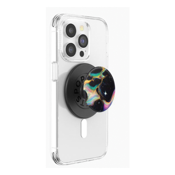 Popsockets ELECTRIC OIL S Electric Oil Slick Pop Socket, For: iPhone 11/12 and Smooth Hard Plastic Cases - 4