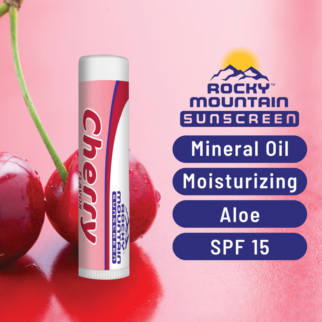 Rocky Mountain Sunscreen SPF 15 Series 20006 Lip Balm - 2