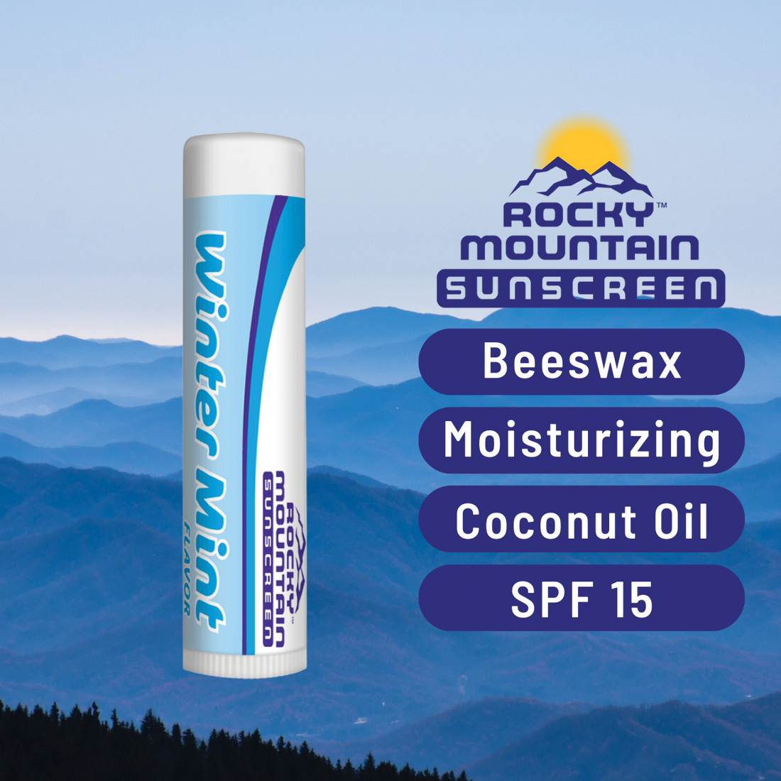 Rocky Mountain Sunscreen SPF 15 Series 20008 Lip Balm - 2
