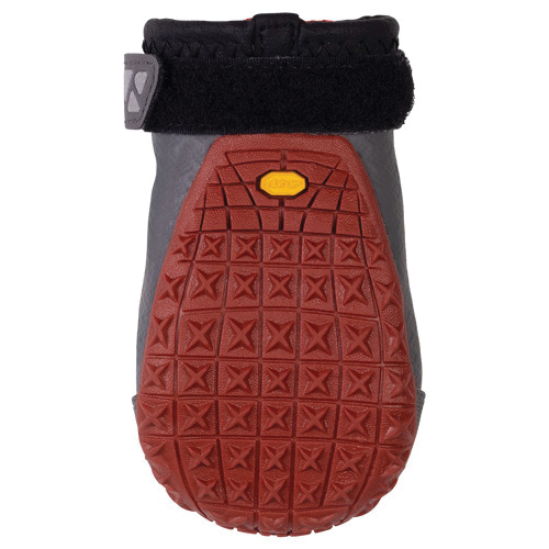 Ruffwear Grip Trex P15202-607150 Dog Boots, 1-1/2 in, Polyester/Synthetic Pigskin, Red, Hook and Loop - 4