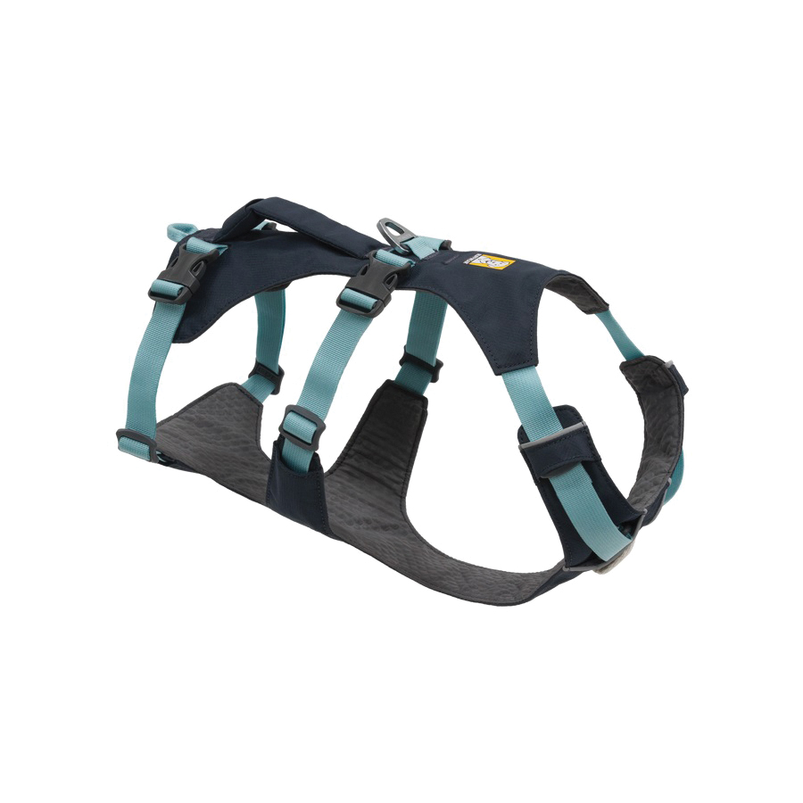 Ruffwear Flagline Series 30551-042-S Multi-Use Dog Harness with Handle, S, Buckle, Polyester, 22 to 27 in Harness - 2