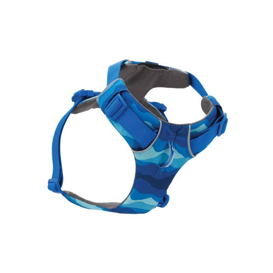 Ruffwear Front Range Series 30503-973-S Dog Harness, S, Buckle, Polyester, 22 to 27 in Harness, Coastal Mountains - 4