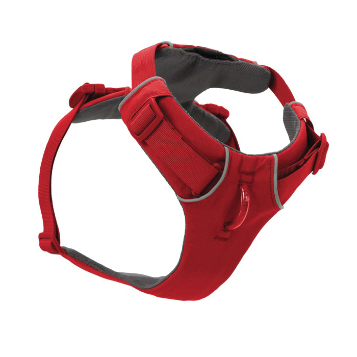 Ruffwear Front Range Series 30503-625-S Dog Harness, S, Buckle, Polyester, 22 to 27 in Harness, Red Canyon - 5