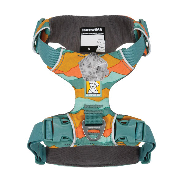 Ruffwear Front Range Series 30503-968-S Dog Harness, S, Buckle, Polyester, 22 to 27 in Harness, Spring Mountains - 3