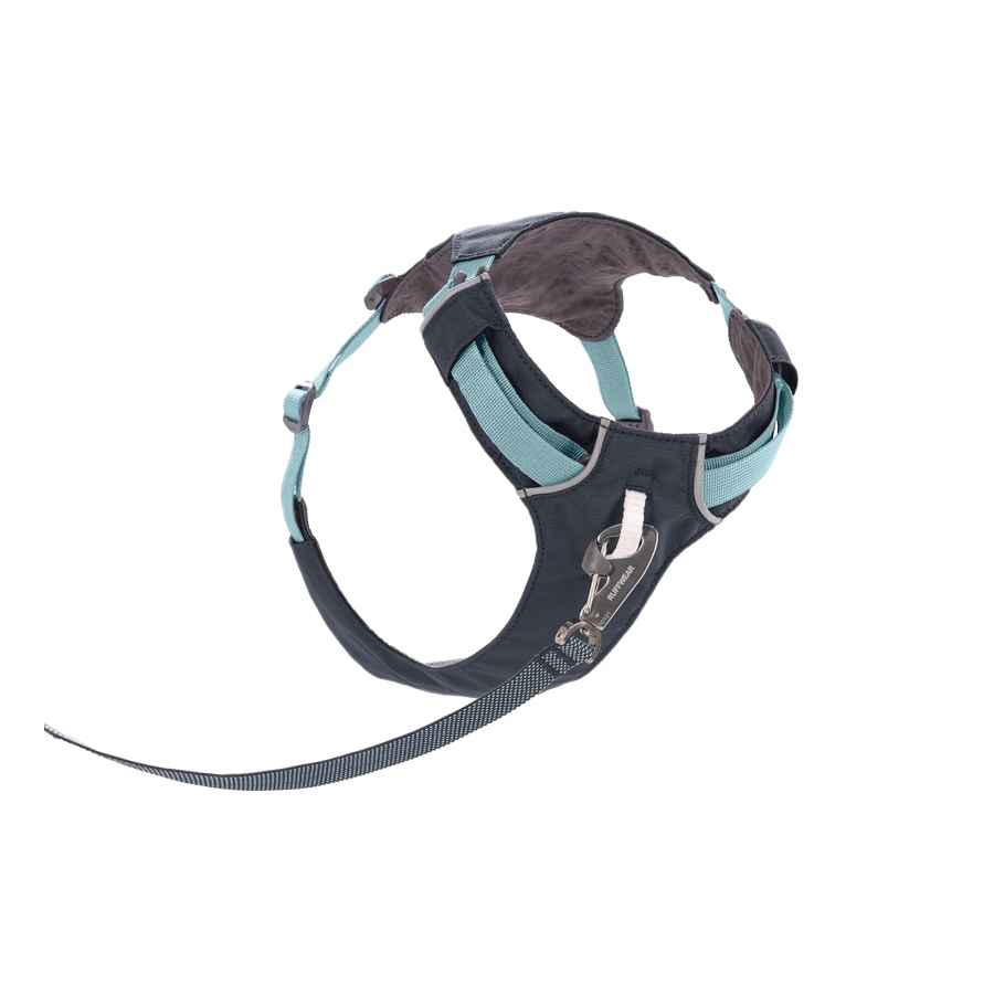 Ruffwear Hi & Light Series 30821-042-XS Lightweight Dog Harness, XS, Buckle, Polyester, 17 to 22 in Harness, Basalt Gray - 4