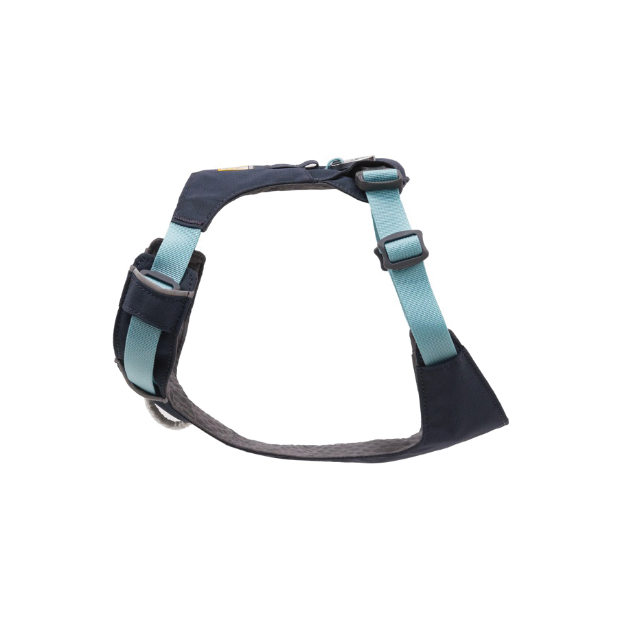 Ruffwear Hi & Light Series 30821-042-XS Lightweight Dog Harness, XS, Buckle, Polyester, 17 to 22 in Harness, Basalt Gray - 5
