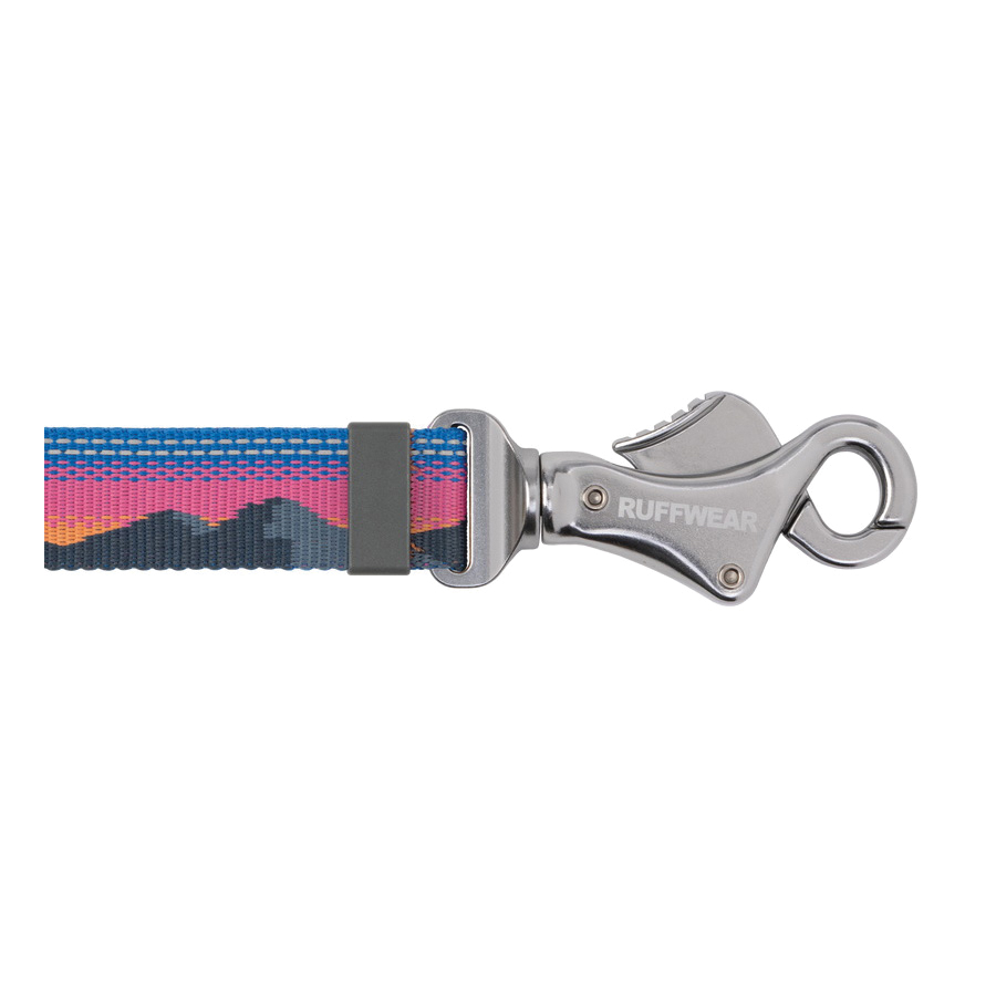 Ruffwear Crag EX 4061-982 Adjustable Dog Leash, 3-1/2 to 6 ft L, 1 in W, Polyester, Alpine Dusk, Buckle - 3