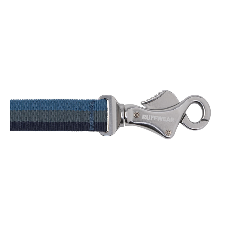 Ruffwear Roamer 40356-48073 Bungee Dog Leash, 7.3 to 11 ft L, 1 in W, Polyester, Orion Blue, Buckle - 3