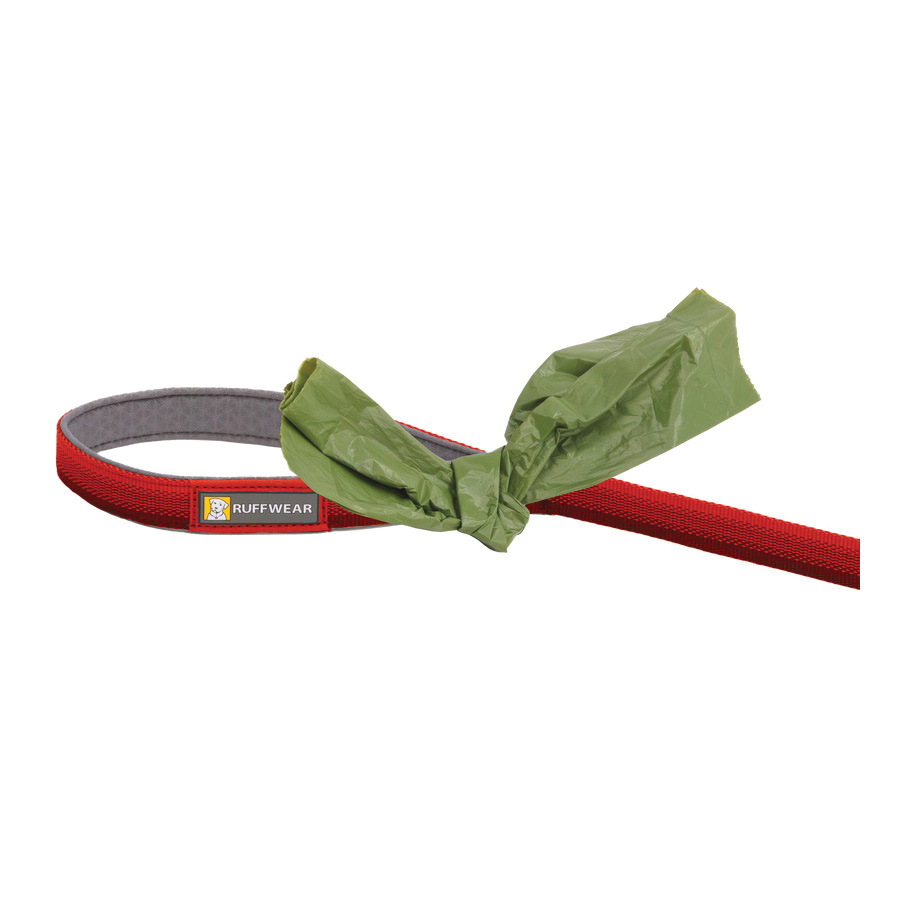 Ruffwear Front Range Series 40753-625 Dog Leash, 5 ft L, 3/4 in W, Polyester, Red Canyon, Lockable Crux Clip - 4