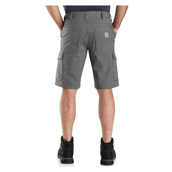 Carhartt 104727-G72-W33 Work Shorts, W33, Cotton/Elastane/Polyester, Basil - 2