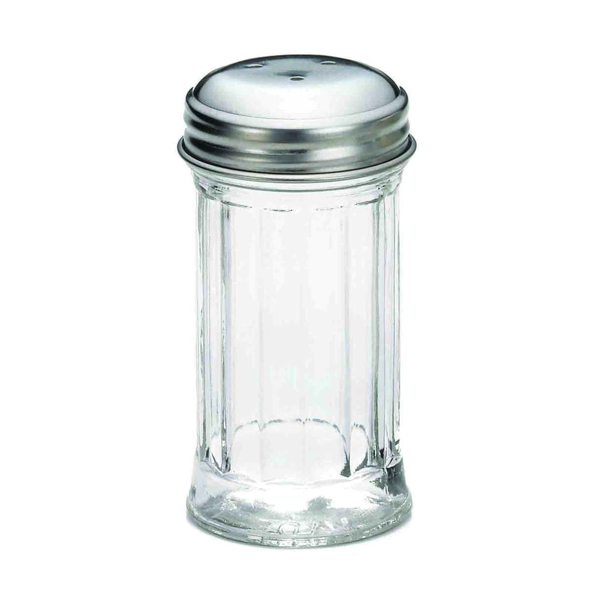 Tablecraft H653 Toothpick Dispenser, Glass/Stainless Steel, Clear, 1-3/4 in Dia, 3-3/4 in L, 1-3/4 in W - 2