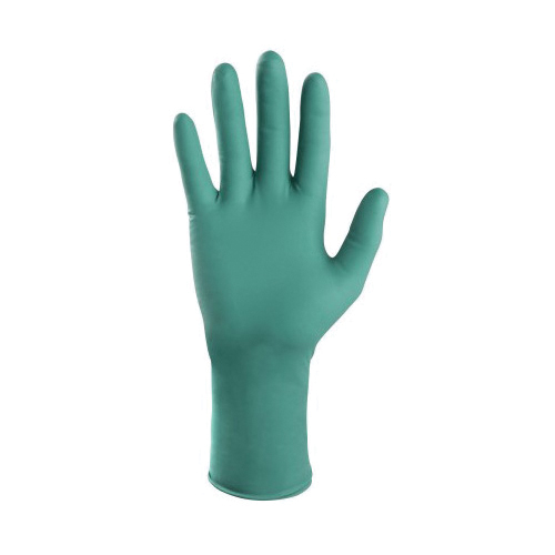 SAS Safety Corp Chemdefender 66592-06 Disposable Gloves, S/M, Chloroprene, Powder-Free, Green, 12 in L - 3
