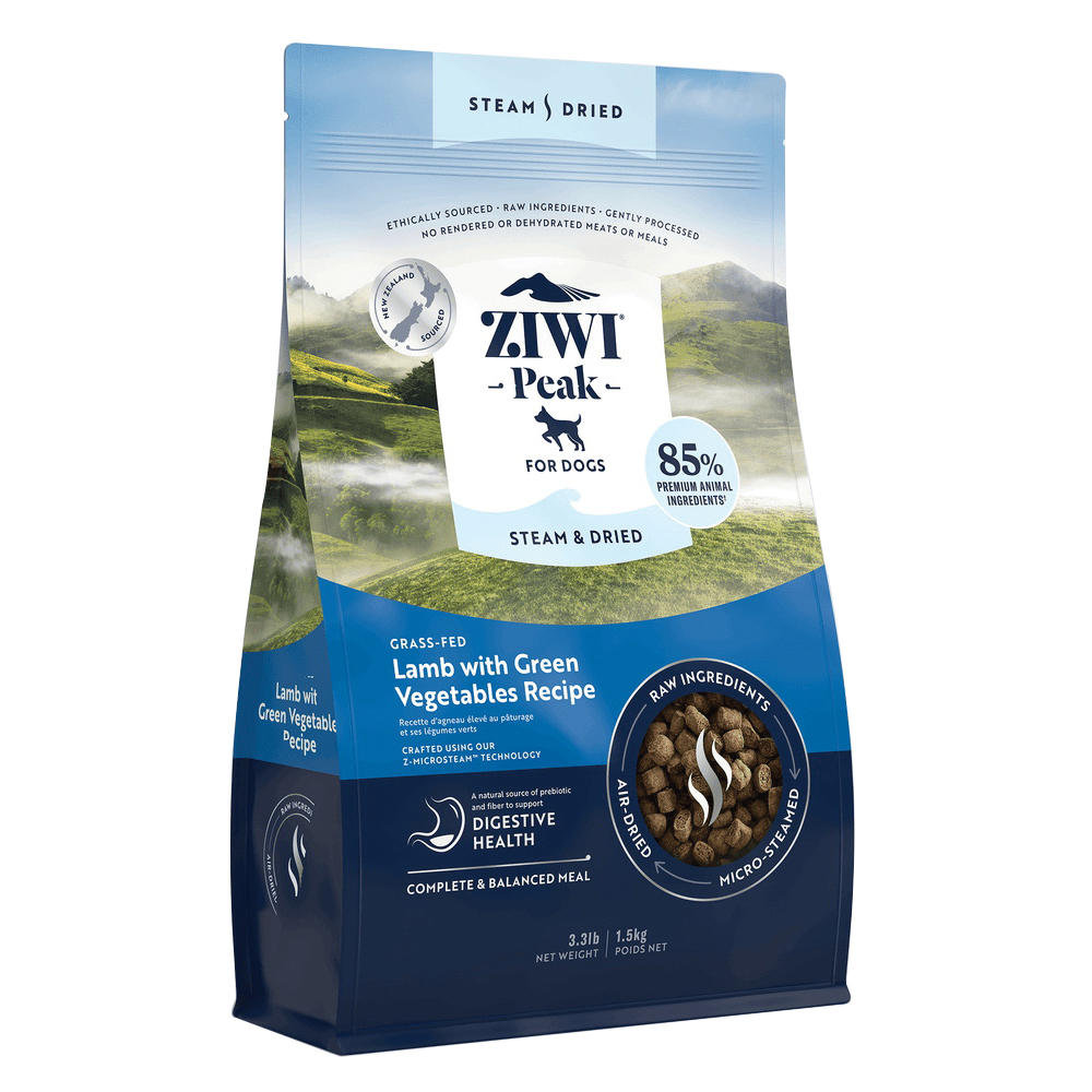 Ziwi Steam Dried Lamb with Vegetables 3.3lb - 1