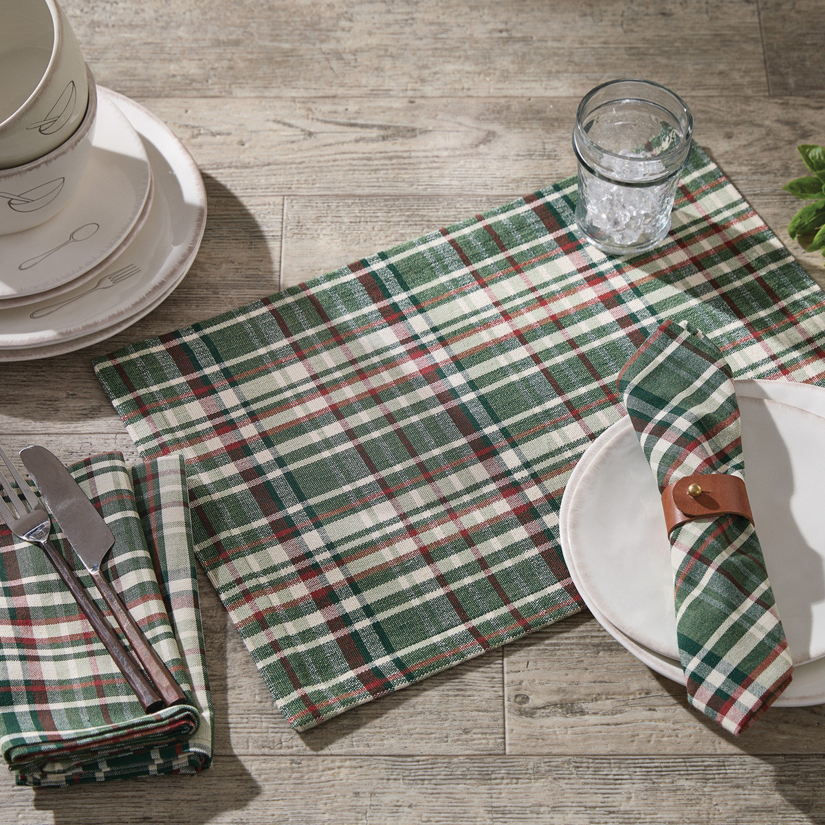 Park Designs 4930-020 Roycraft Napkin, 18 in L, 18 in W - 2
