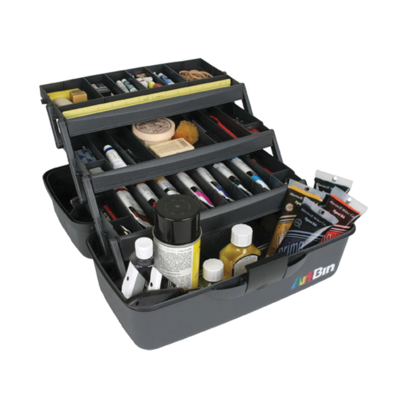 ArtBin Essentials Series 8737AB Tray Box, Black - 2