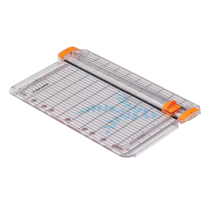 Fiskars SureCut Series 154460-1013 Paper Trimmer, 12 in L, 7-1/2 in W, 9 in L Cutting - 2