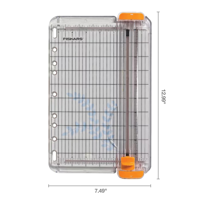 Fiskars SureCut Series 154460-1013 Paper Trimmer, 12 in L, 7-1/2 in W, 9 in L Cutting - 3