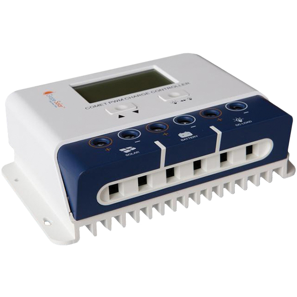 Grape Solar GS-PWM-COMET-40A PWM Solar Charge Controller, 24 VDC, 40 A System Rating - 2
