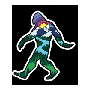 Decalcomania 10367 Swagger Squatch Decal - 2