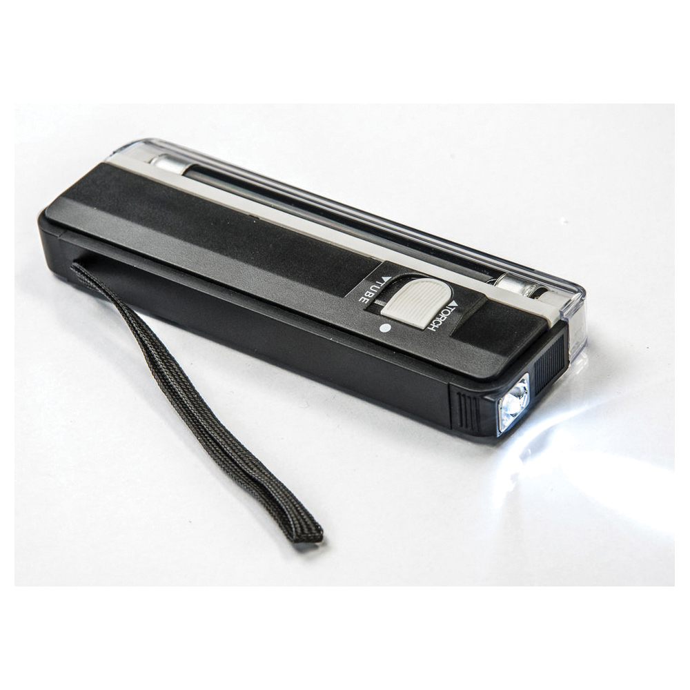 M&M FL998BL Portable Light, AA Battery, LED Lamp, Black - 2