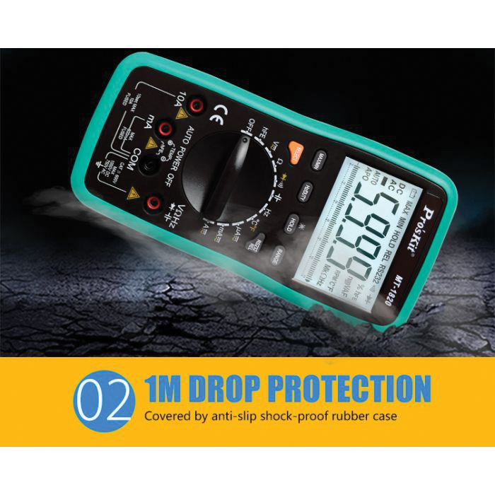 Pro'sKit MT-1820 Digital Multi-Meter, Analog Display - 5