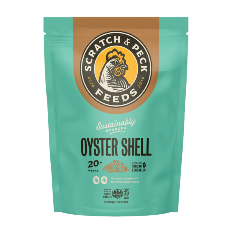Scratch & Peck Feeds Oyster Shell, 4lb - 1