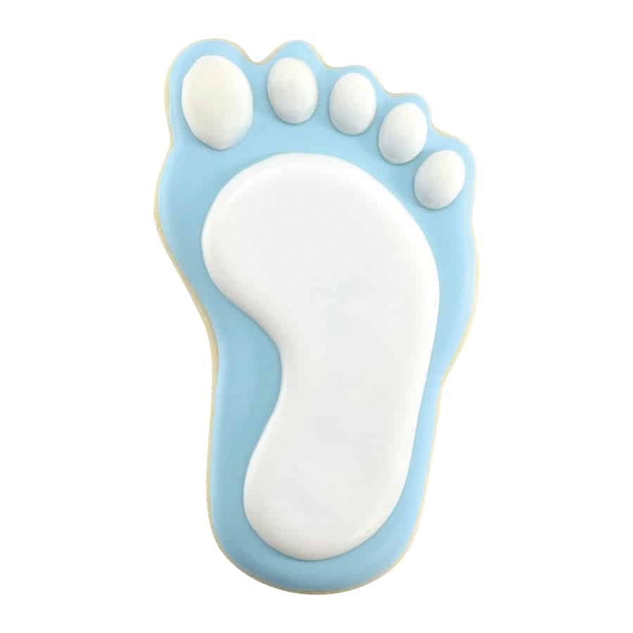 R&M 1293/B Foot Cookie Cutter, Steel, Blue - 3