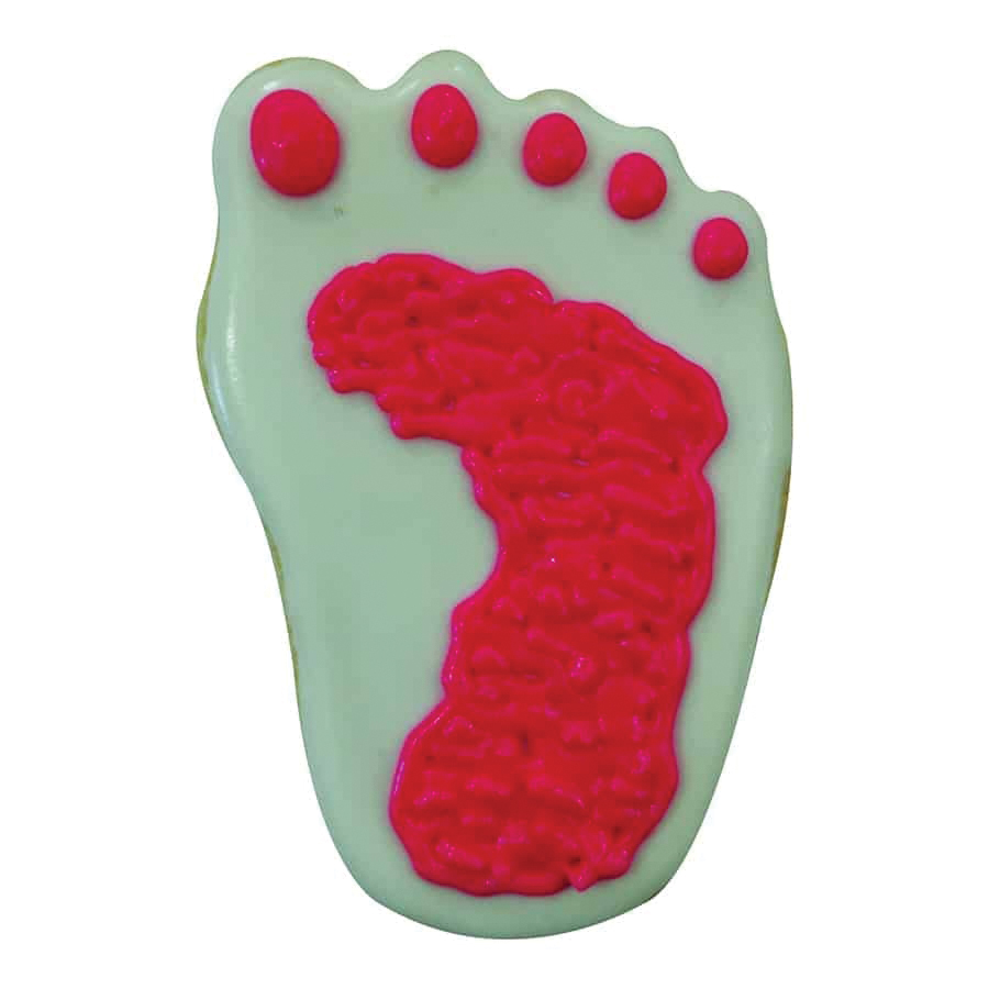 R&M 1293/B Foot Cookie Cutter, Steel, Blue - 4