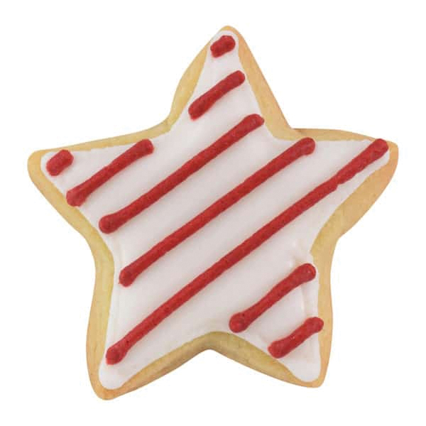 R&M 1513/W Mini Star Cookie Cutter, Polyresin Steel, White - 3