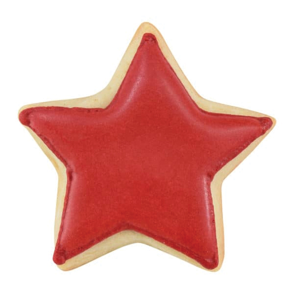 R&M 1513/W Mini Star Cookie Cutter, Polyresin Steel, White - 4