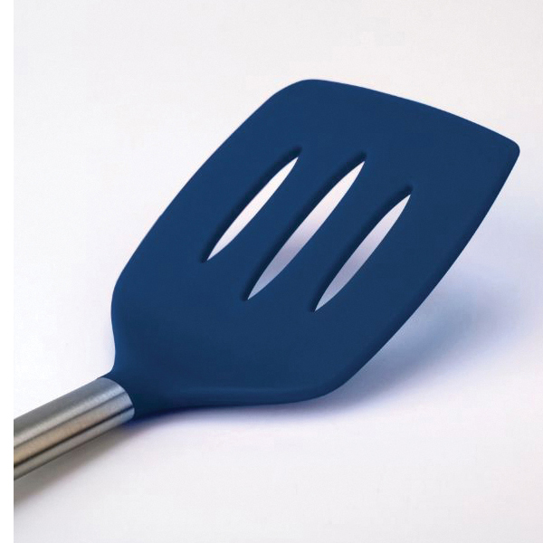 Tovolo 23023-300 Turner, 12-3/4 in OAL, Silicone Blade, Deep Indigo - 2