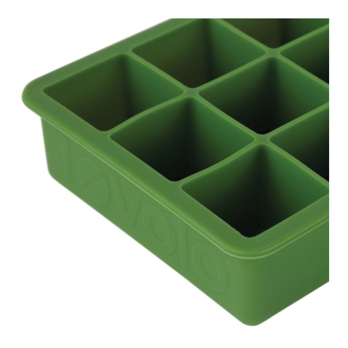 Tovolo 22017-500 Ice Tray, 15-Compartment, Silicone, Pesto, 7-1/4 in L, 4-1/2 in W, 1 in Thick, Dishwasher Safe: Yes - 4